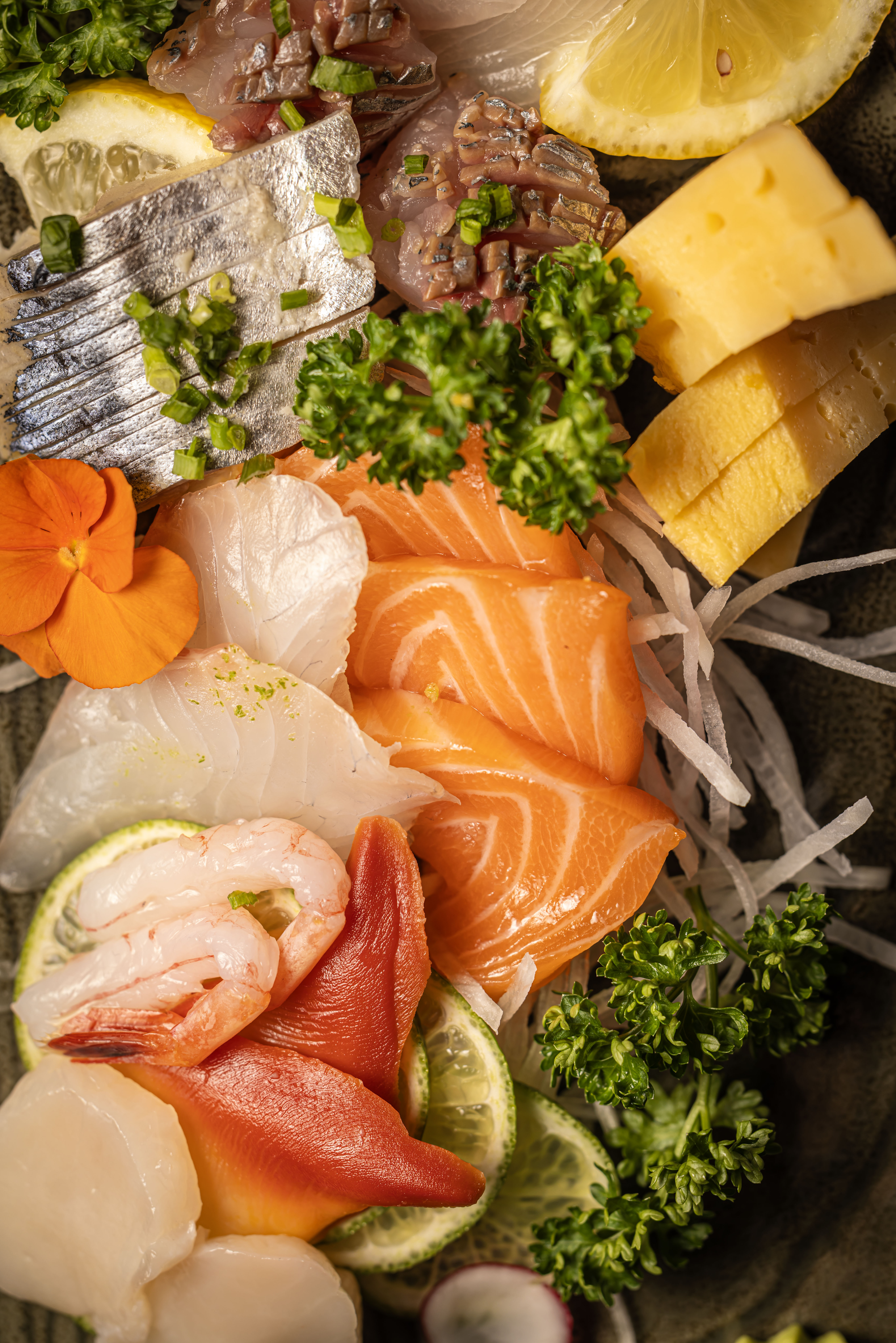 Assortiment de sashimis du jour